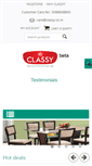 Mobile Screenshot of classy.co.in