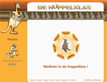 Tablet Screenshot of huppel.classy.be