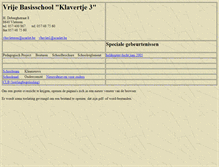 Tablet Screenshot of klavertje3.classy.be